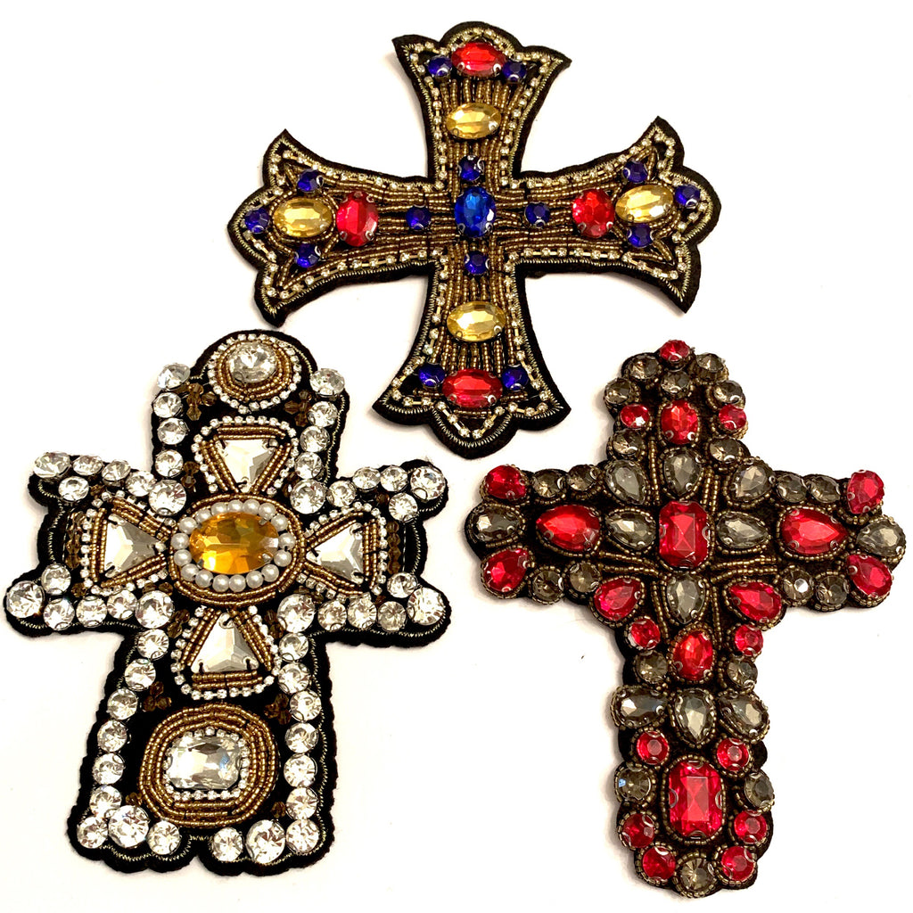 Crystal Cross Patches – SBLA