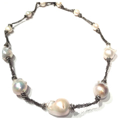 Short Baroque Pearl Necklace